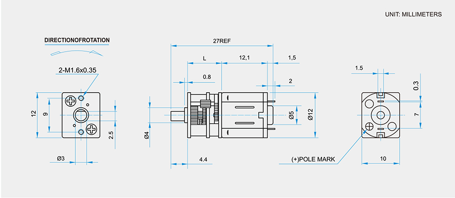 SC-N10AGB减速马达产品介绍